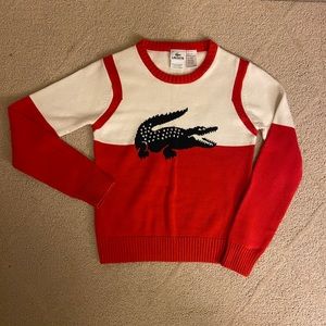 Lacoste color block sweater, Size 36